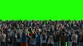 Green Screen Crowd Cheering
