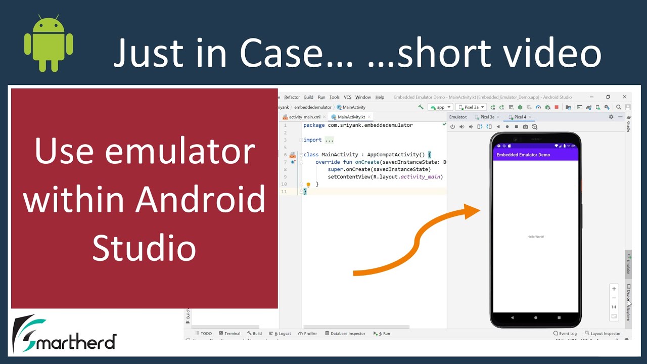 How to create emulator within Android Studio. Very convenient feature for  Android developers - YouTube