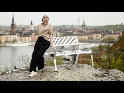 Meet TELLUS - the world's first bench in fossil-free steel