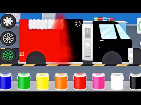 Cars Factory and Driving for Kids - 5