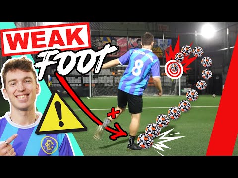 NOONE IN THE WORLD CAN DO THIS... Learning how to KNUCKLEBALL on my weak foot?! *IMPOSSIBLE*