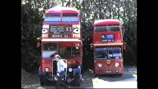 London Transport Buses & Trams at Carlton Colville, Lowestoft, London Weekend 1980s screenshot 4