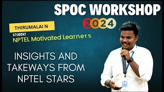 Student & NPTEL Stars Thirumalai Shares a Funny Story of Discovering NPTEL Courses | #onlinecourses