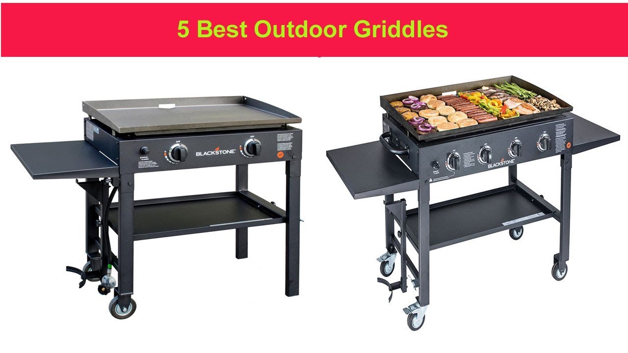 5 Best Outdoor Griddles YouTube