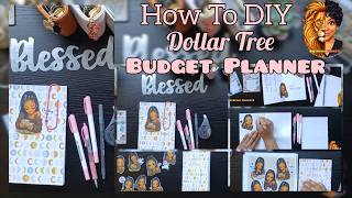 DIY DOLLAR TREE BUDGET PLANNER SETUP 🖊 