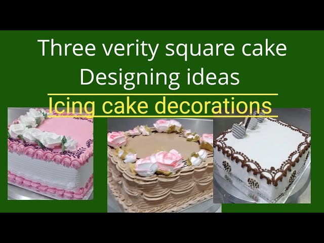 A red velvet cake decoration/simple and verity decoration idea/simple  recipes sami's kitchen - YouTube