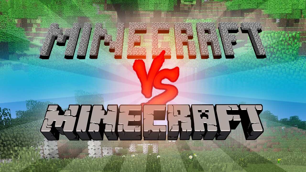 OLD MINECRAFT vs NEW MINECRAFT - YouTube