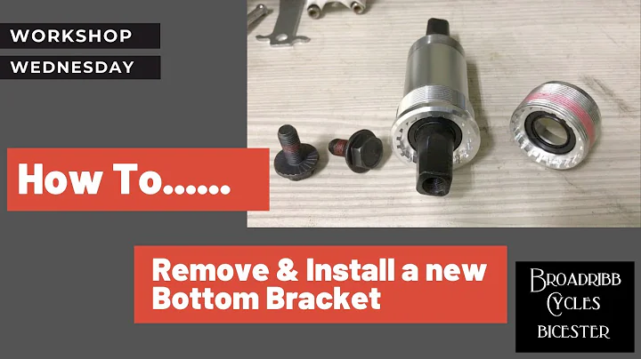 Workshop Wednesday - How To...Remove & Install a new Bottom Bracket