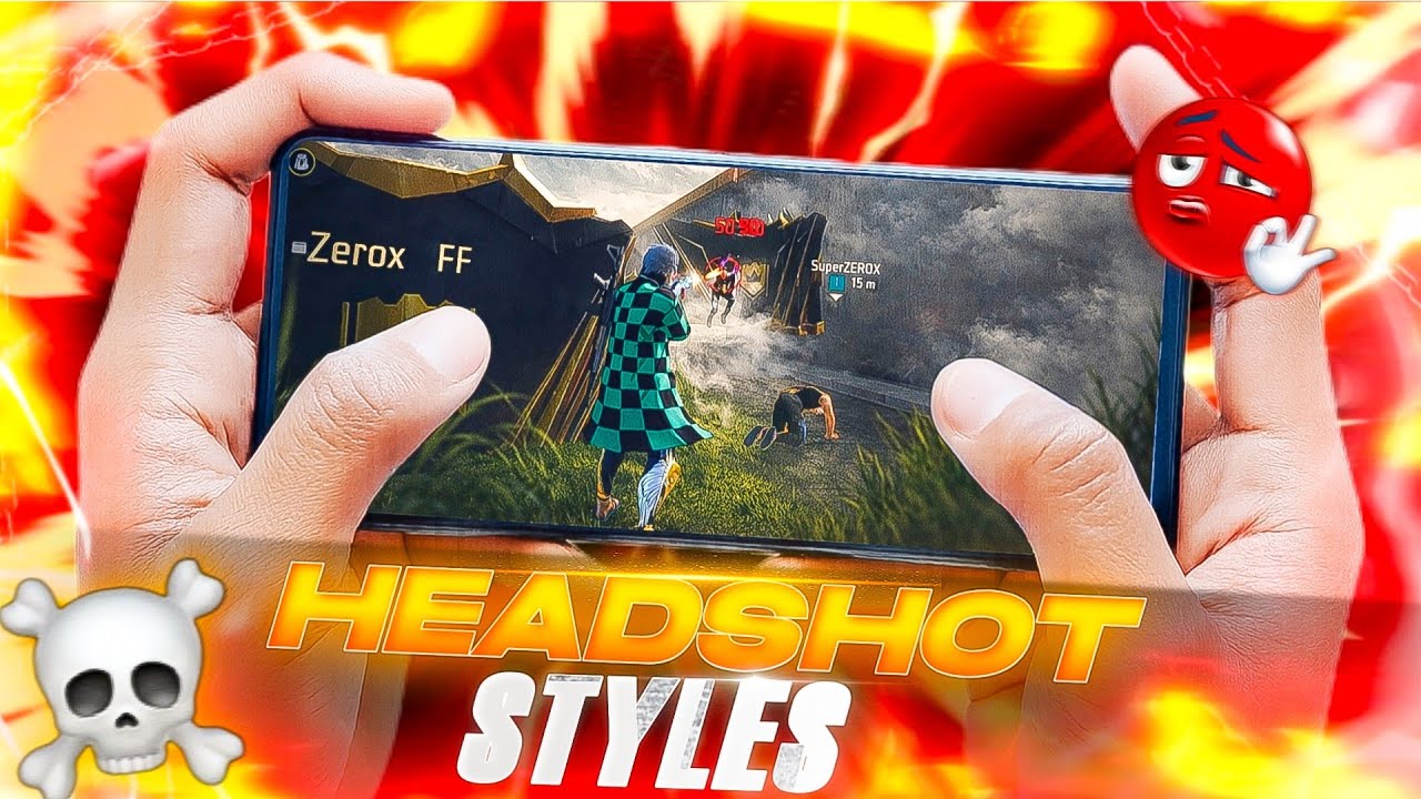 Deadly ONETAP Headshot Styles In Free fire Max 🥶 | 