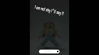 I Am Shy, I Am Soo Shyyy