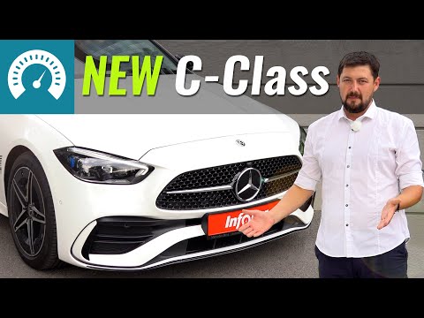 Видео: Новый C-Class УЖЕ НЕ ТОрТ?! Обзор Mercedes C-Class 2022 W206