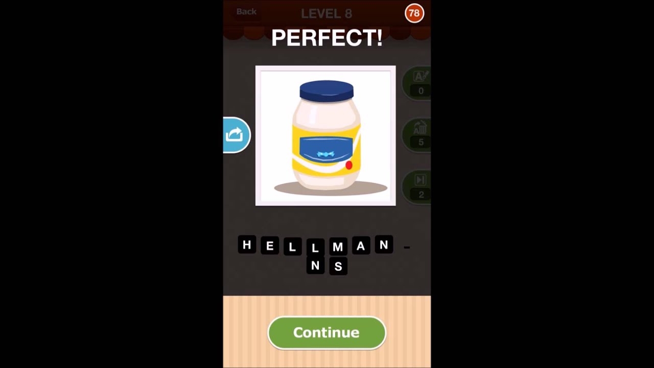 Hi Guess The Food - Level 8 Answers