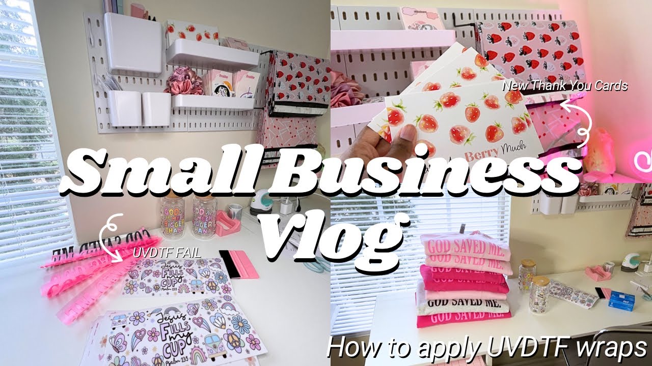 Small Business Vlog | A day in the life of a Small Business Owner - YouTube
