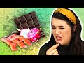 Irish People Try Weird Flavored Chocolate