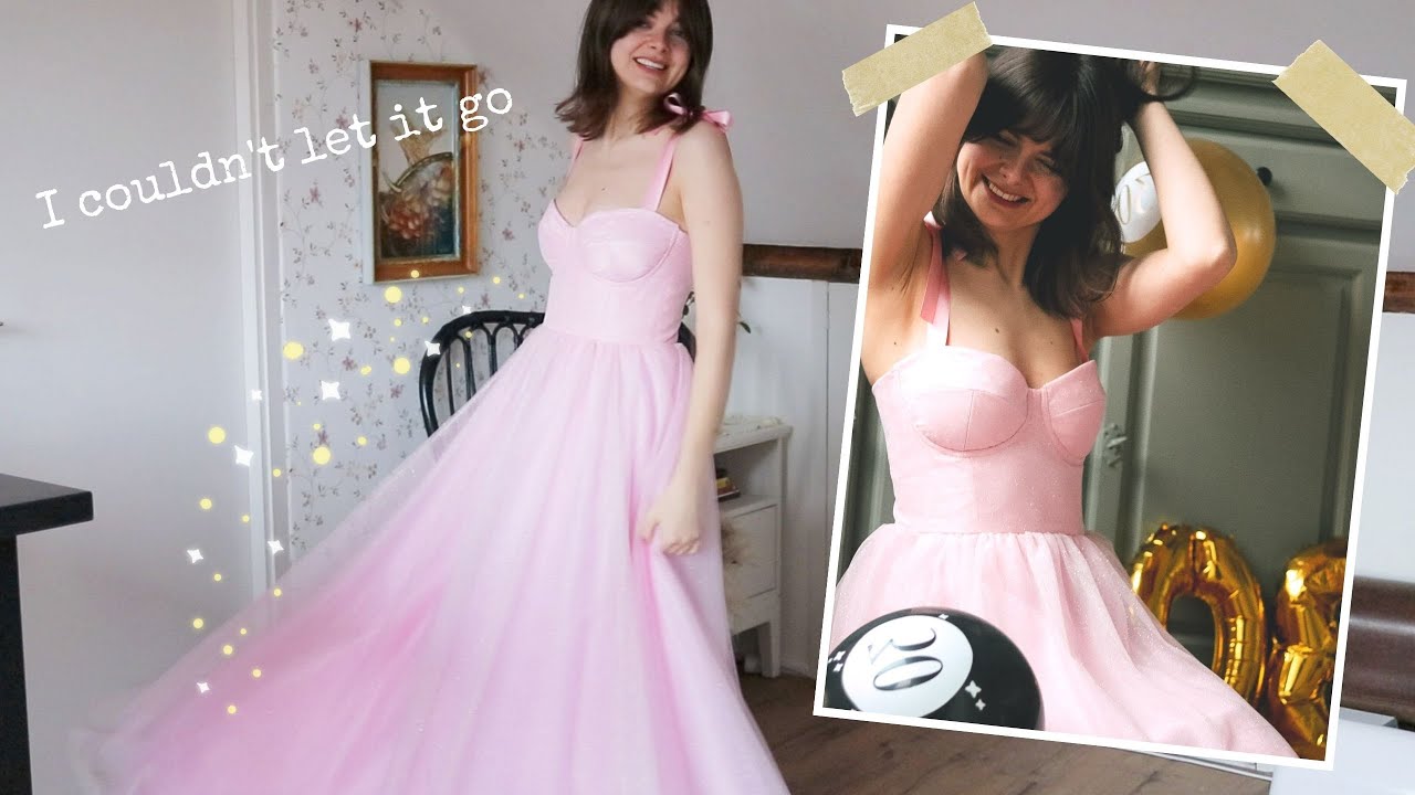 How I Re-Made (& SAVED!) The Glitter Tulle Gown Of My Dreams