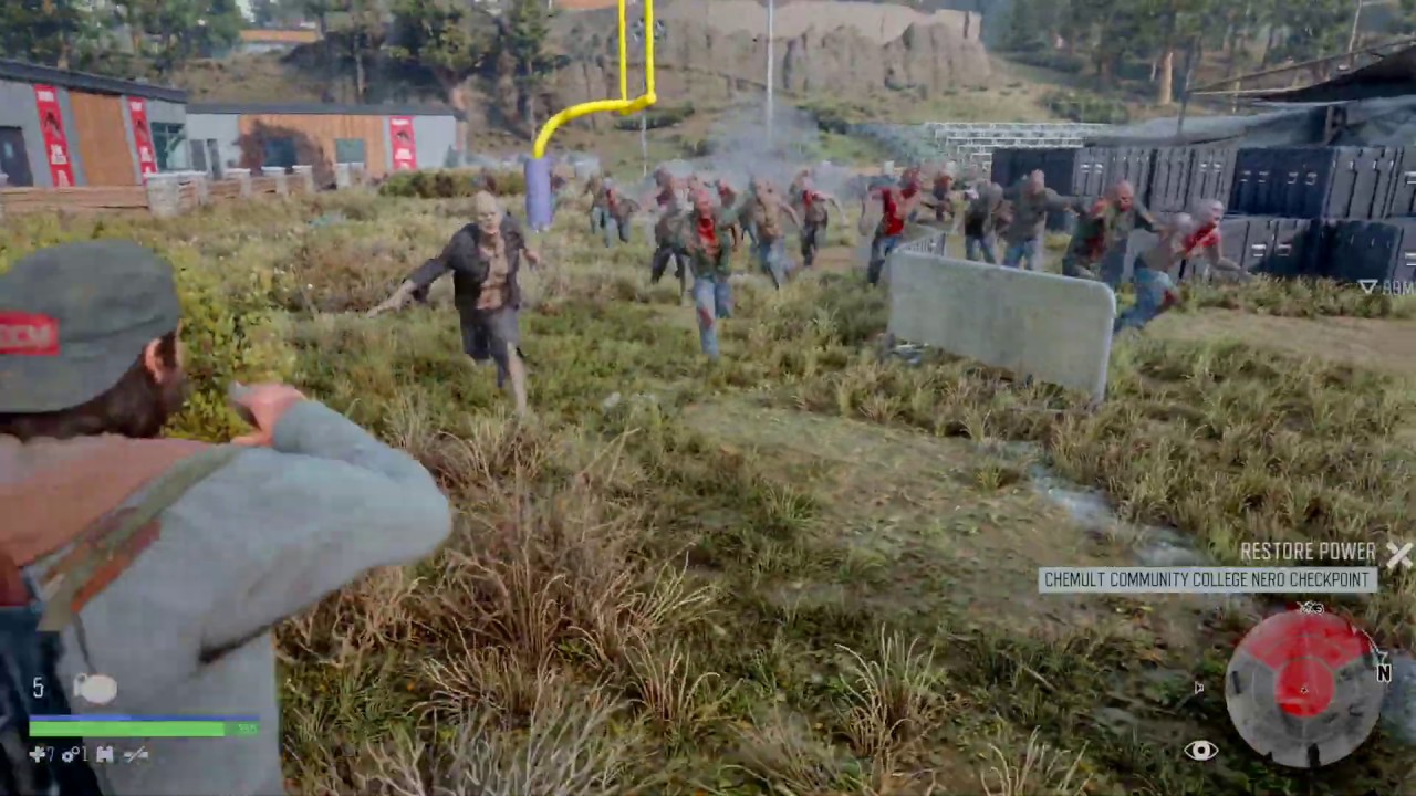 Days Gone Chemult Community College Horde Bombs Away! HDR YouTube