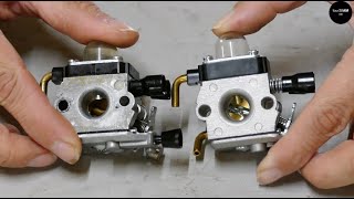 Test goedkoopste carburateur voor een Stihl | FS38 - FS45 - FS55 - YouTube