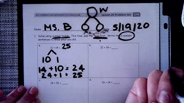 Eureka Module 4 lesson 25 problem set *EXAMPLES*