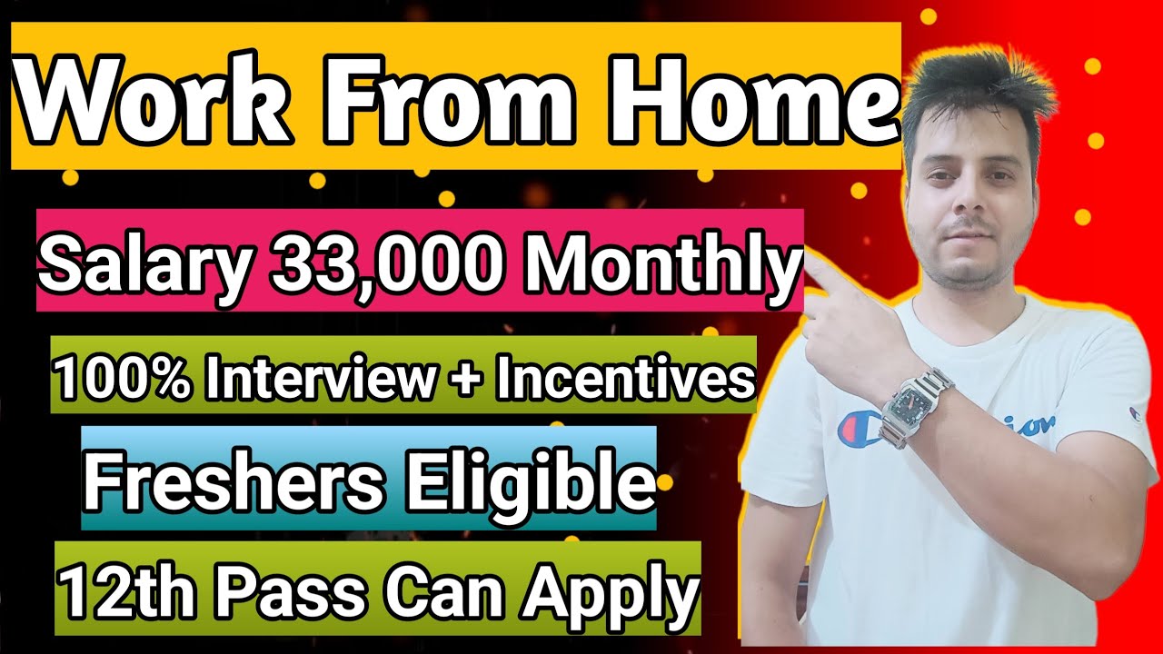 Latest Work From Home Job New Online Job YouTube