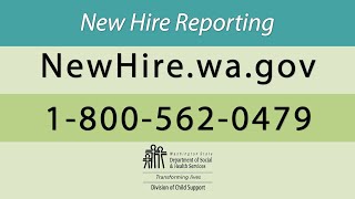 Washington state new hire reporting laws :30
