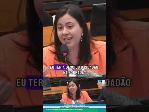 Fala da Deputada Sâmia Bomfim na CCJ
