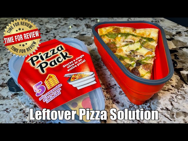 Viral Pizza Pack Container (Seen on Shark Tank) is Collapsible and Genius