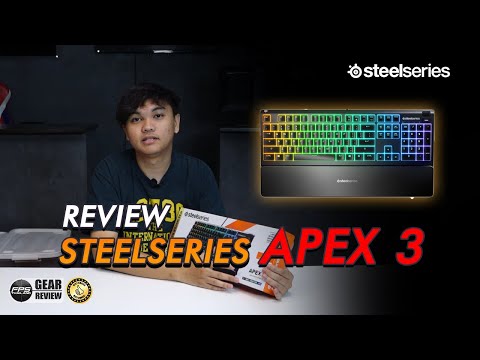Review : SteelSeries Apex 3 Keyborad สุดล้ำ ราคาสบายกระเป๋า !!