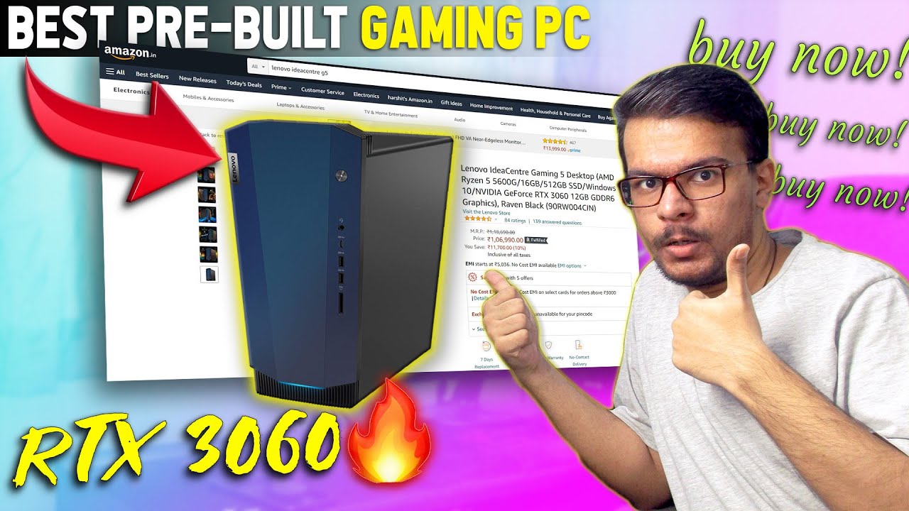 Best PreBuilt Gaming PC on Amazon Unbelievable Price Lenovo