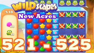 Wildscapes: New Acres Level 521 - 525 HD | 3 match | android | 522 | 523 | 524 | IOS【GameGo Game】 screenshot 4