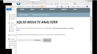 Data Warehouse 4 SQLIO