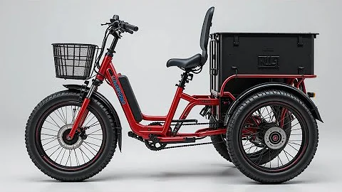 Ride Anywhere with the Addmotor M-350 Electric Fat-Tire Trike