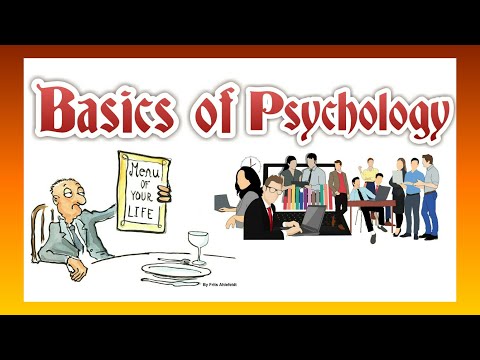 ฺBasics of Psychology  ความรู้เบื้องต้นทางจิตวิทยา
