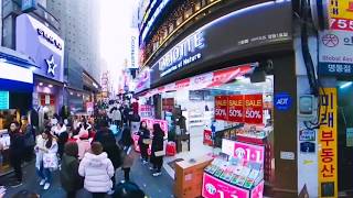 Soeul downtown 360 video