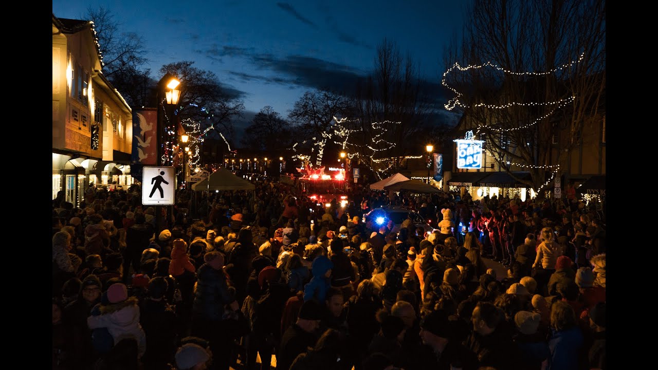 Oak Bay Christmas Festival Light Up YouTube