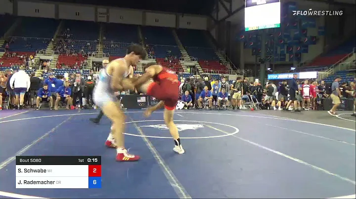 182 Lbs Round Of 32 - Samuel Schwabe, Wisconsin Vs...
