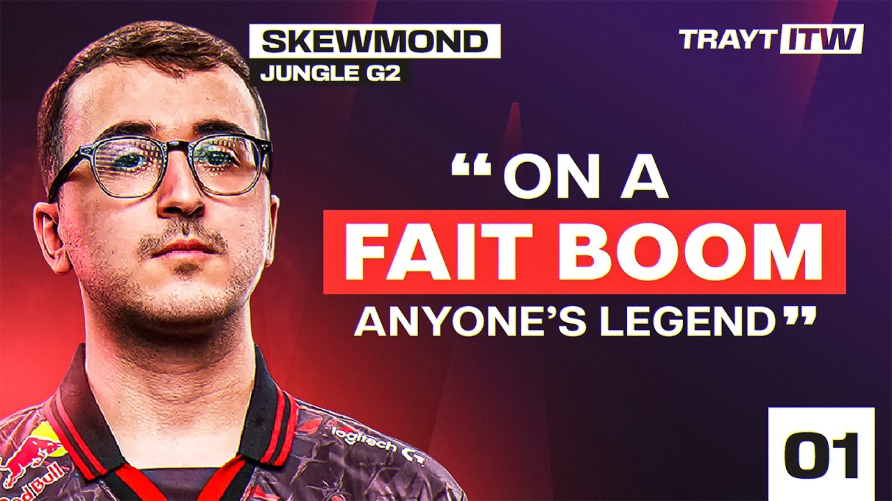 On discute Pression, Caps, LEC, SoloQ chinoise & Worlds avec G2 SkewMond - TRAYT'ITW