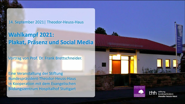 Wahlkampf 2021: Plakat, Präsenz und Social Media | Frank Brettschneider