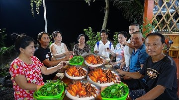 Trồng Cây Ăn Trái Trước Sân Vườn Và Thưởng Thức Món Đặc Sản Sông Nước Miền Tây | MTQH