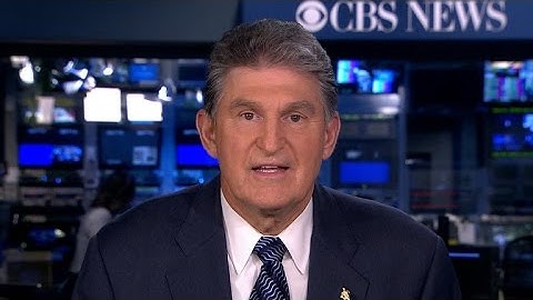 Sen. Joe Manchin on looming government shutdown