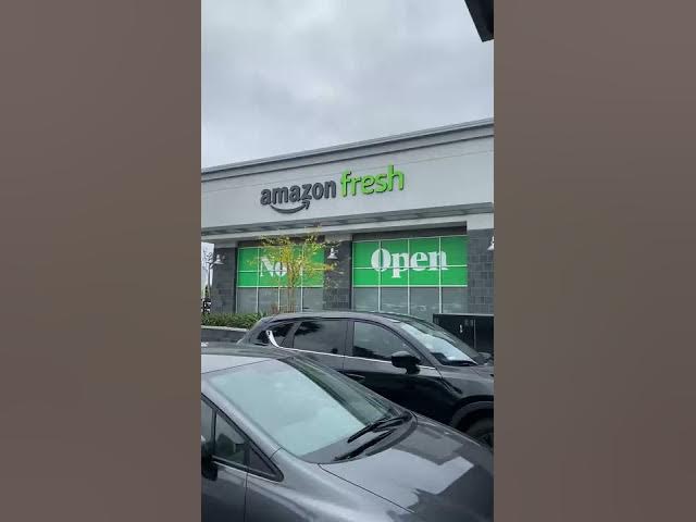 How To Shop In Amazon Fresh Grocery: STORE TOUR!