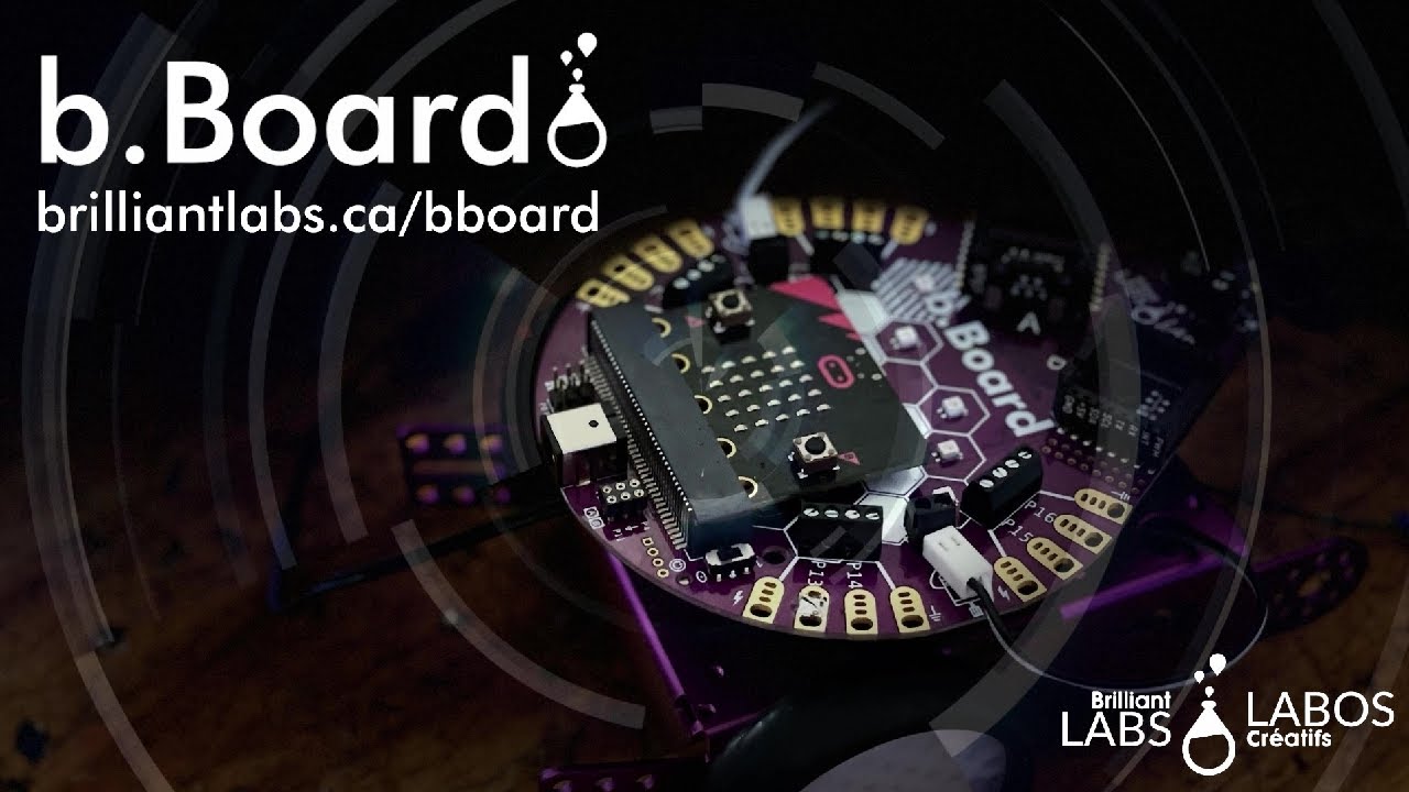 The Brilliant Labs b.Board - YouTube