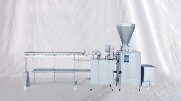 high speed sausage making production line vacuum filler twist clipper máquina para hacer salchichas