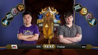 ETC vs Firebat - Hearthstone Grandmasters Americas S2 2019 - Week 3