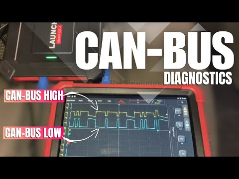 CAN-BUS Diagnostics | Diagnosing CAN BUS with an Oscilloscope #canbus #oscilloscope