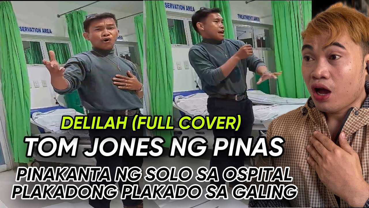 📌REACTION VIDEO | DELILAH BY ALJUN ALBORME | TOM JONES NG PINAS ...