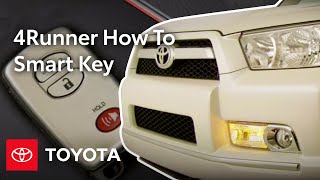 A guide to smart key on the 2010 4runner. disclaimers:
http://bit.ly/kxkq9 toyota usa subscribe:
http://bit.ly/toyotasubscribe about toyota: we’re in bus...