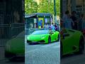 Ferrari &amp; Lamborghini on the Champs-Élysées 🇫🇷🔥 #Shorts