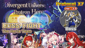 Divergent Universe - New Protean Hero (3.5) - Protocol X7 - The Herta&Argenti - Boss - Nikador