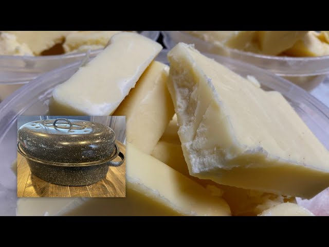 How to Make Tallow Part 2 (Method 2 of 4); Rendering Tallow Using the Oven Roasting Pan Method