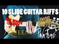 10 GREATEST Slide Guitar Riffs & Solos